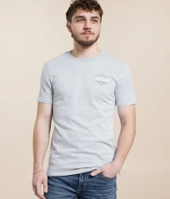 Graphic T-Shirts | Hurley Capsule T-Shirt White Wolf Grey
