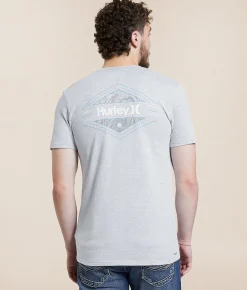 Graphic T-Shirts | Hurley Capsule T-Shirt White Wolf Grey
