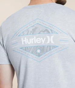 Graphic T-Shirts | Hurley Capsule T-Shirt White Wolf Grey