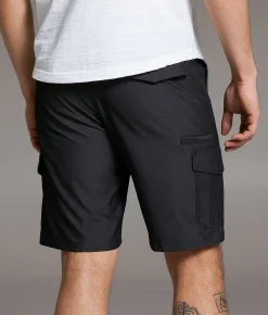 BKE Cargo Hybrid Stretch Walkshort Black Discount
