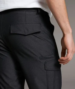 BKE Cargo Hybrid Stretch Walkshort Black Discount
