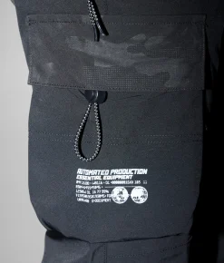 Smoke Rise® Cargo Jogger Black Clearance