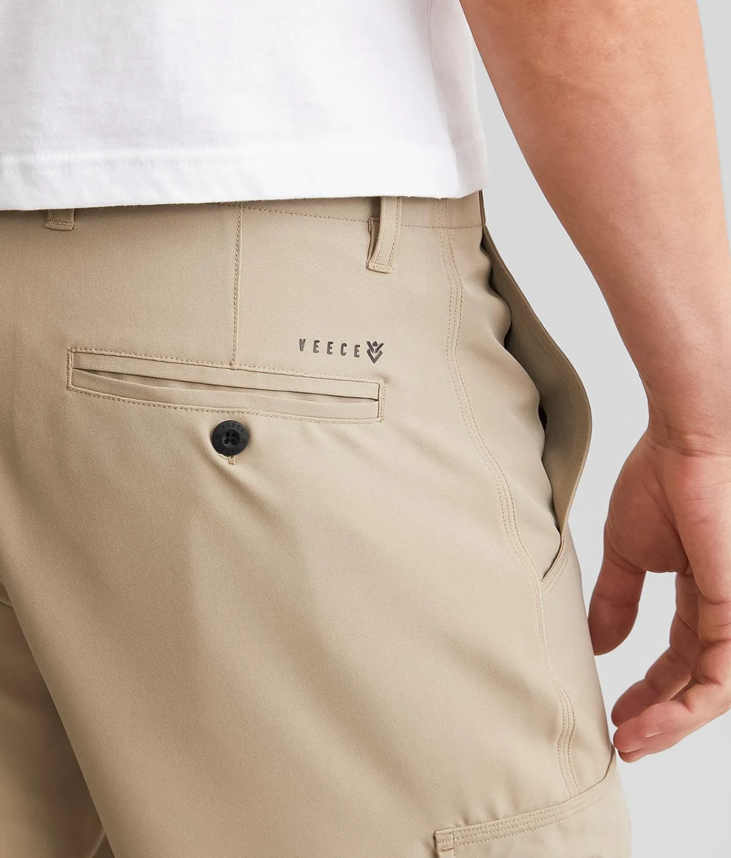 Bottoms|Shorts | Veece Cargo Short Khaki