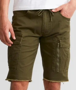 Bottoms|Shorts | Smoke Rise® Cargo Stretch Short Olive