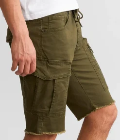 Bottoms|Shorts | Smoke Rise® Cargo Stretch Short Olive