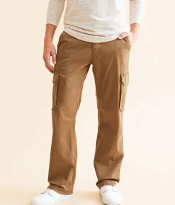 BKE Cargo Twill Stretch Pant Bronze Sale