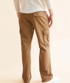 BKE Cargo Twill Stretch Pant Bronze Sale