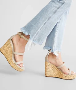 Shoes | Mia Carinna Wedge Sandal Natural