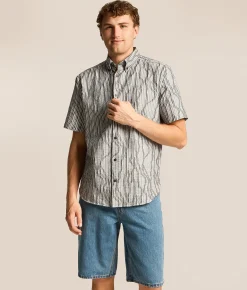 American Heritage Carmel Stretch Shirt Grey Online