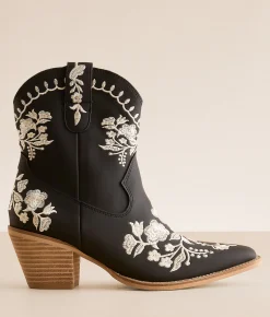 Mi.iM Caroline Western Ankle Boot Black Clearance