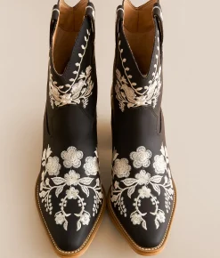 Mi.iM Caroline Western Ankle Boot Black Clearance
