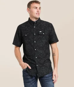 Tops | Ferrell Carson Performance Stretch Shirt Black
