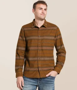 O'Neill Caruso Striped Corduroy Shirt Dachshund Outlet
