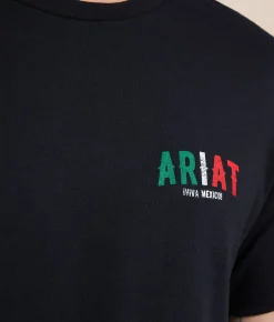 Ariat Carved Viva Skull T-Shirt Black Discount