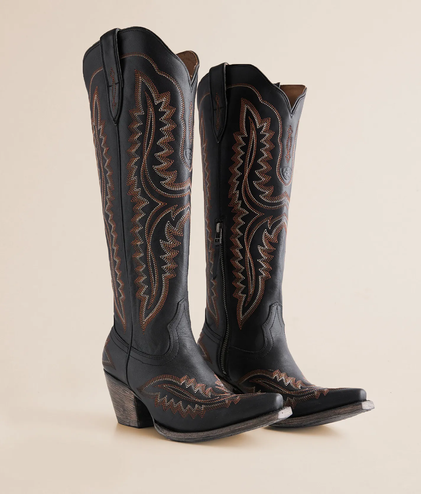 Shoes | Ariat Casanova Leather Western Boot Brooklyn Black