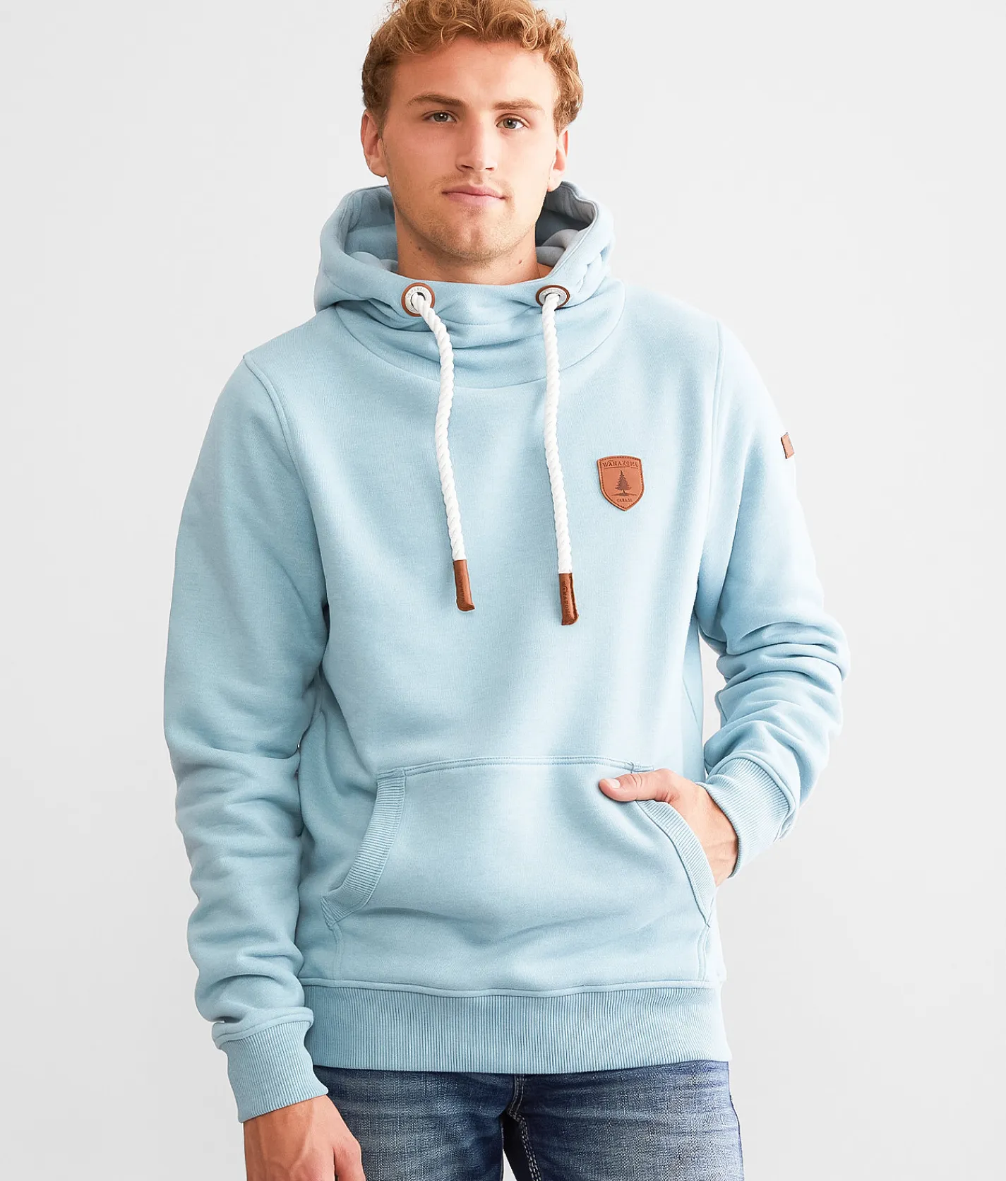 Wanakome Cascade Hooded Sweatshirt Fawn