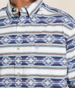 Ariat Case Classic Shirt Blue Outlet
