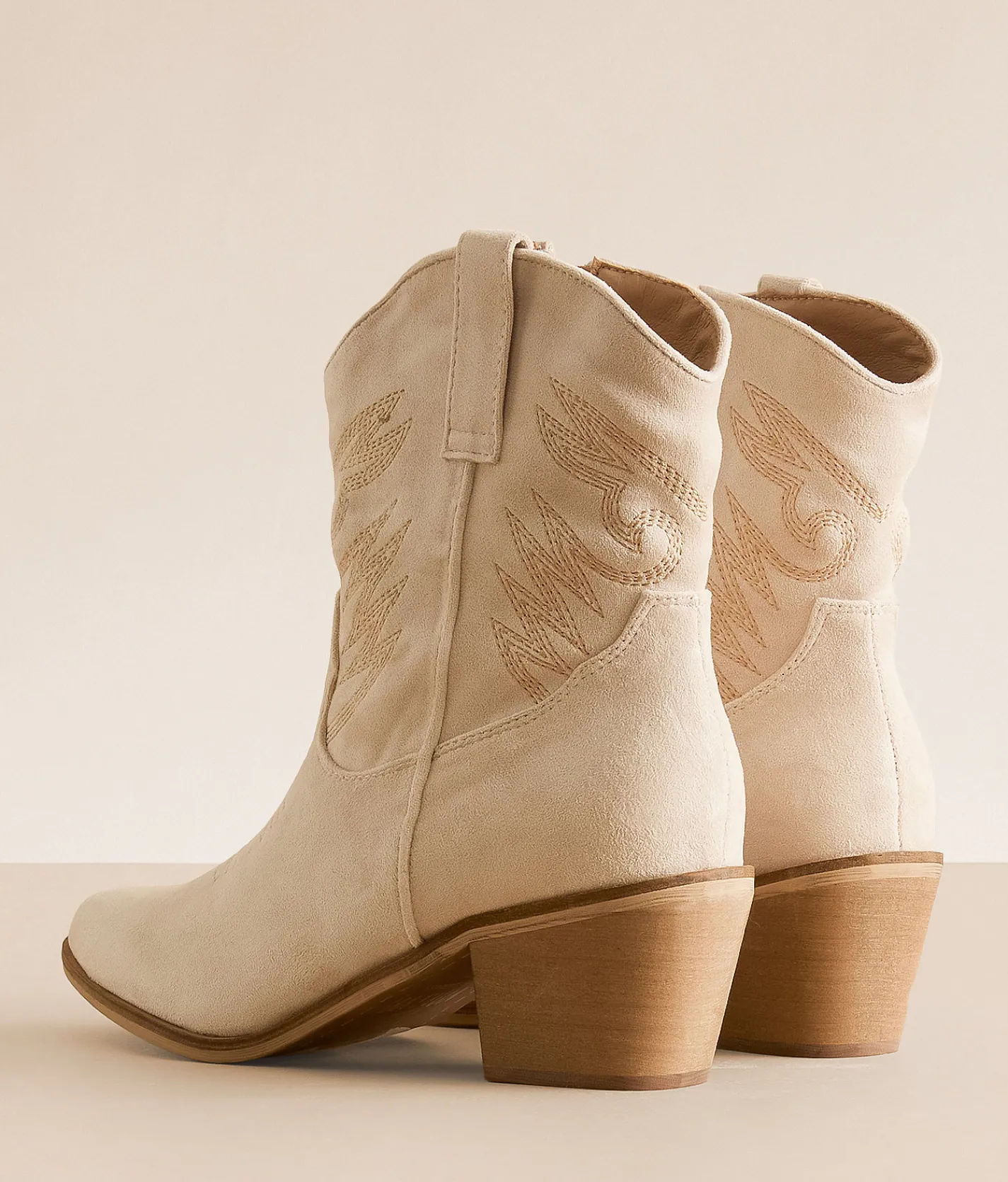 Shoes | Mi.iM Casey Western Ankle Boot Beige