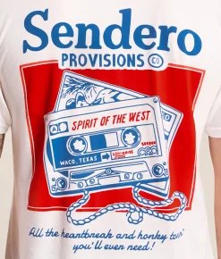 Tops|Graphic T-Shirts | Sendero Provisions Co. Cassette Tape T-Shirt Vintage White