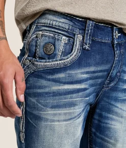 Rock Revival Jeans|Bottoms | Rock Revival Celadon Straight Stretch Jean Celadon J201