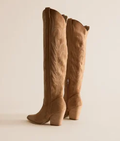Shoes | Mi.iM Celina Tall Western Boot Lt Brown