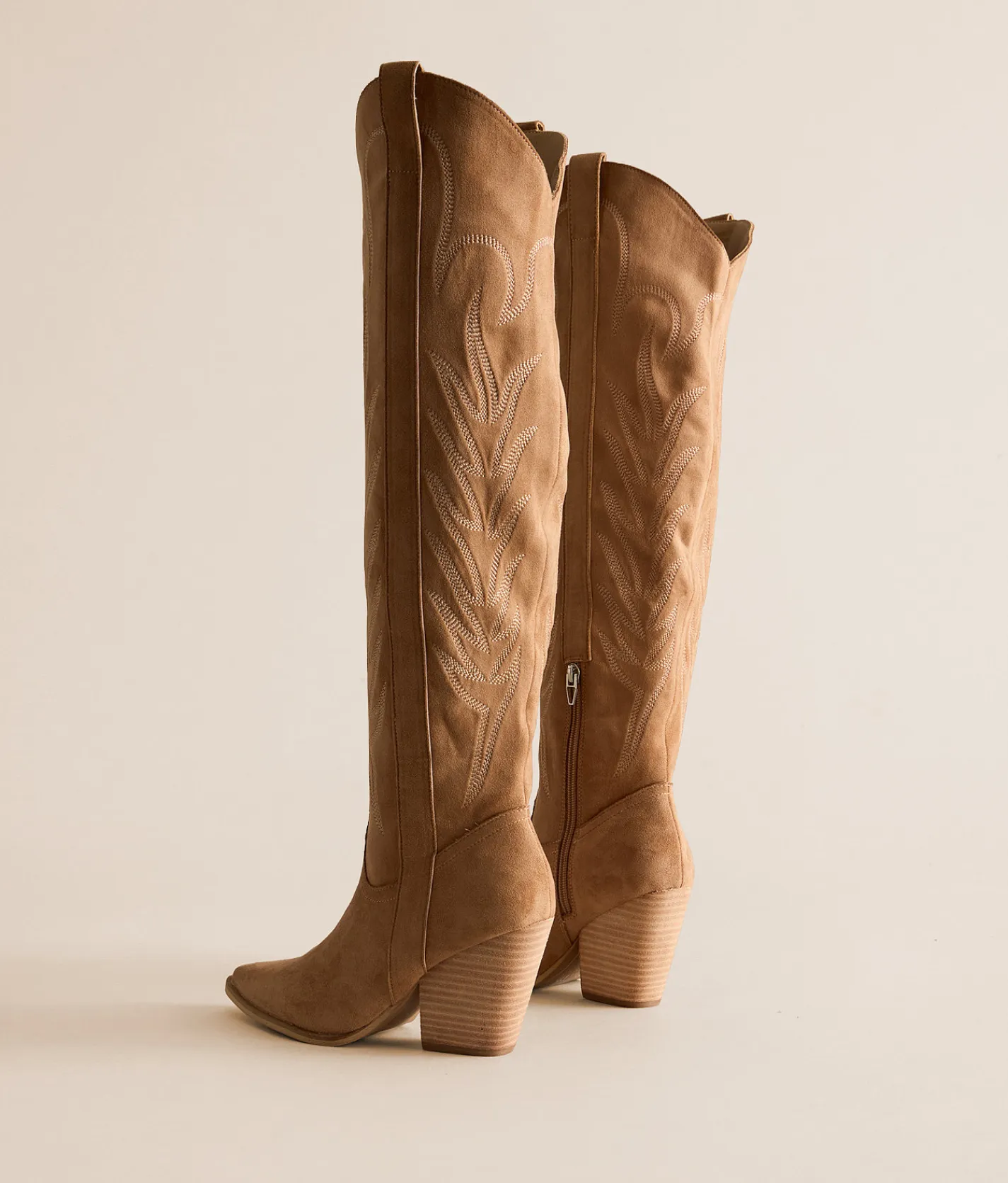 Shoes | Mi.iM Celina Tall Western Boot Lt Brown
