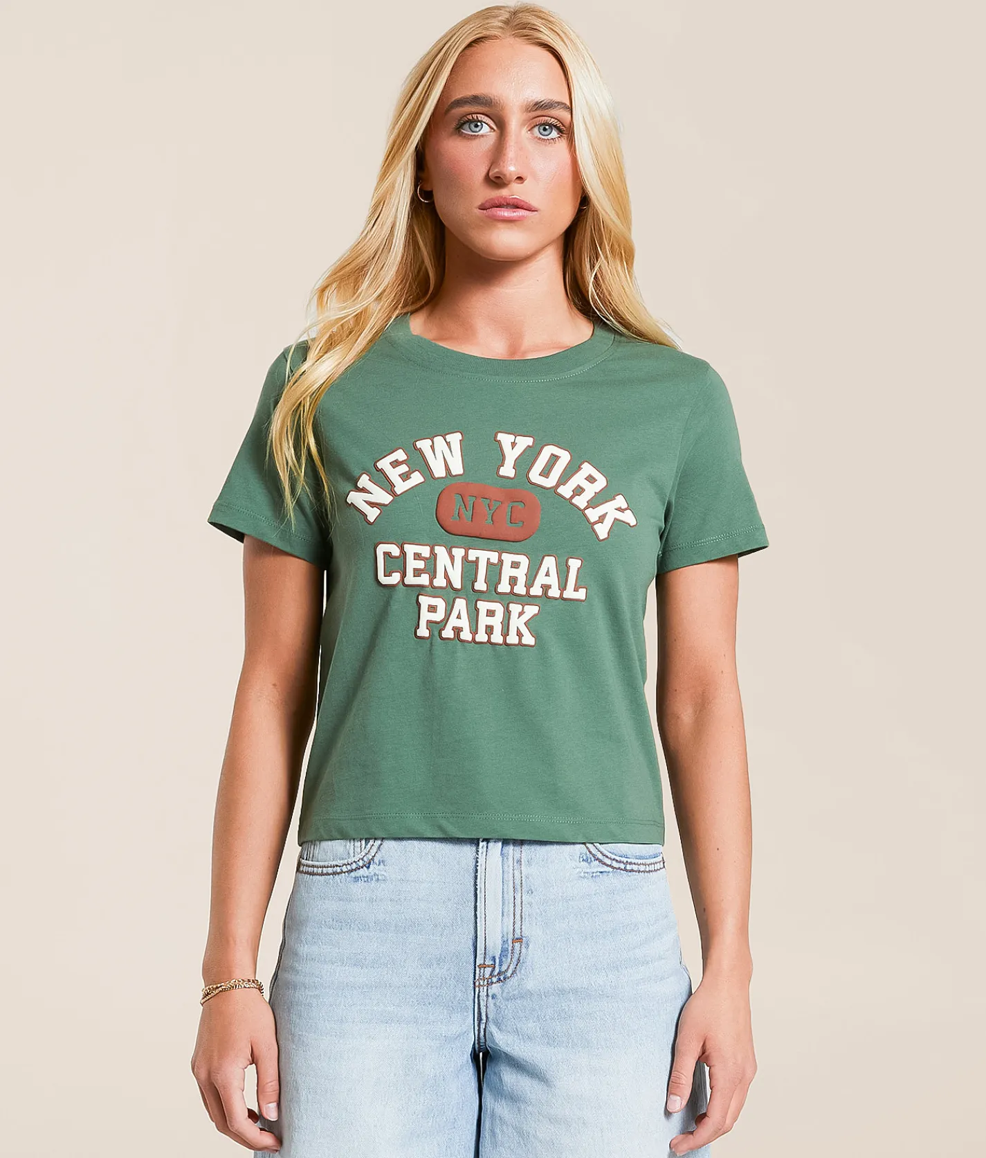 FITZ + EDDI Central Park T-Shirt Dark Forest Online