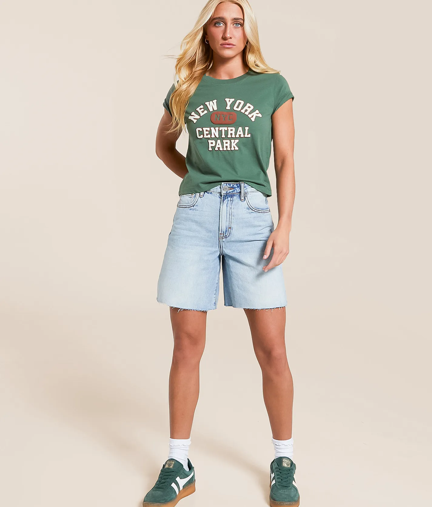 FITZ + EDDI Central Park T-Shirt Dark Forest Online
