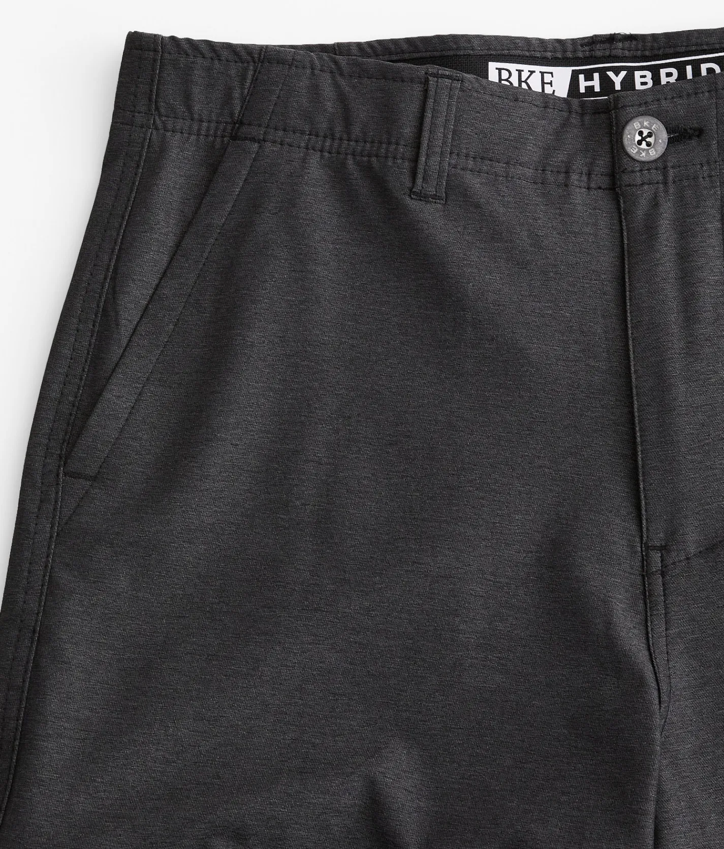 BKE Chad Hybrid Stretch Walkshort Black Discount
