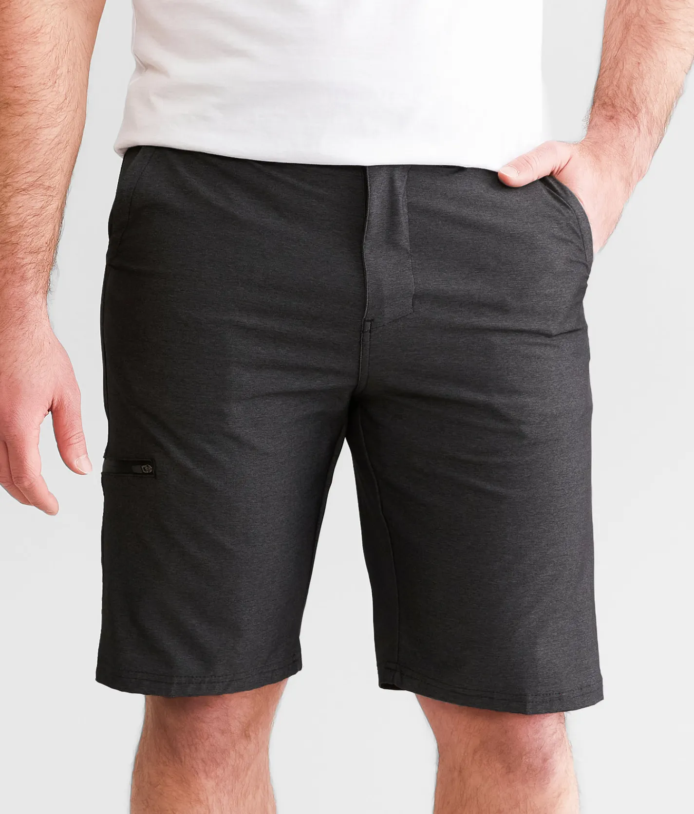 BKE Chad Hybrid Stretch Walkshort Black Discount