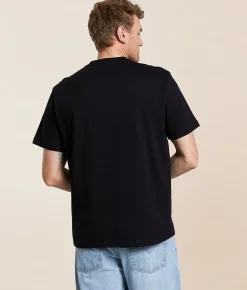 Graphic T-Shirts | True Religion Chain Embroidered T-Shirt Black