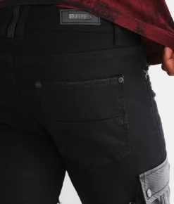PREME Chain Skinny Stretch Jean Black Discount