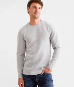 Activewear | BKE Chaki Performance Pullover Grey Heather