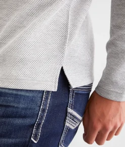 Activewear | BKE Chaki Performance Pullover Grey Heather