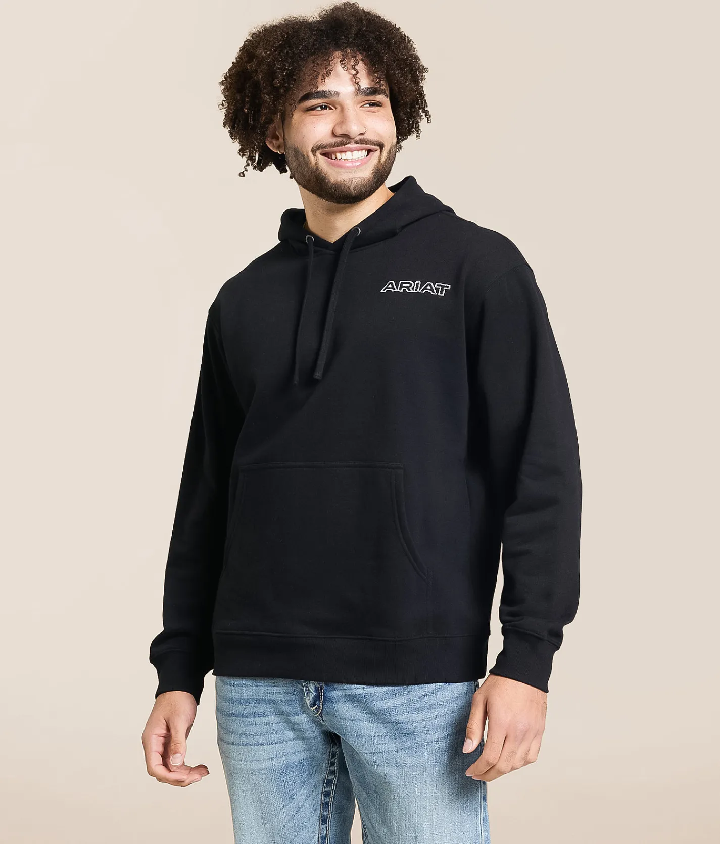 Ariat Chalk Diamond Hooded Sweatshirt Black New