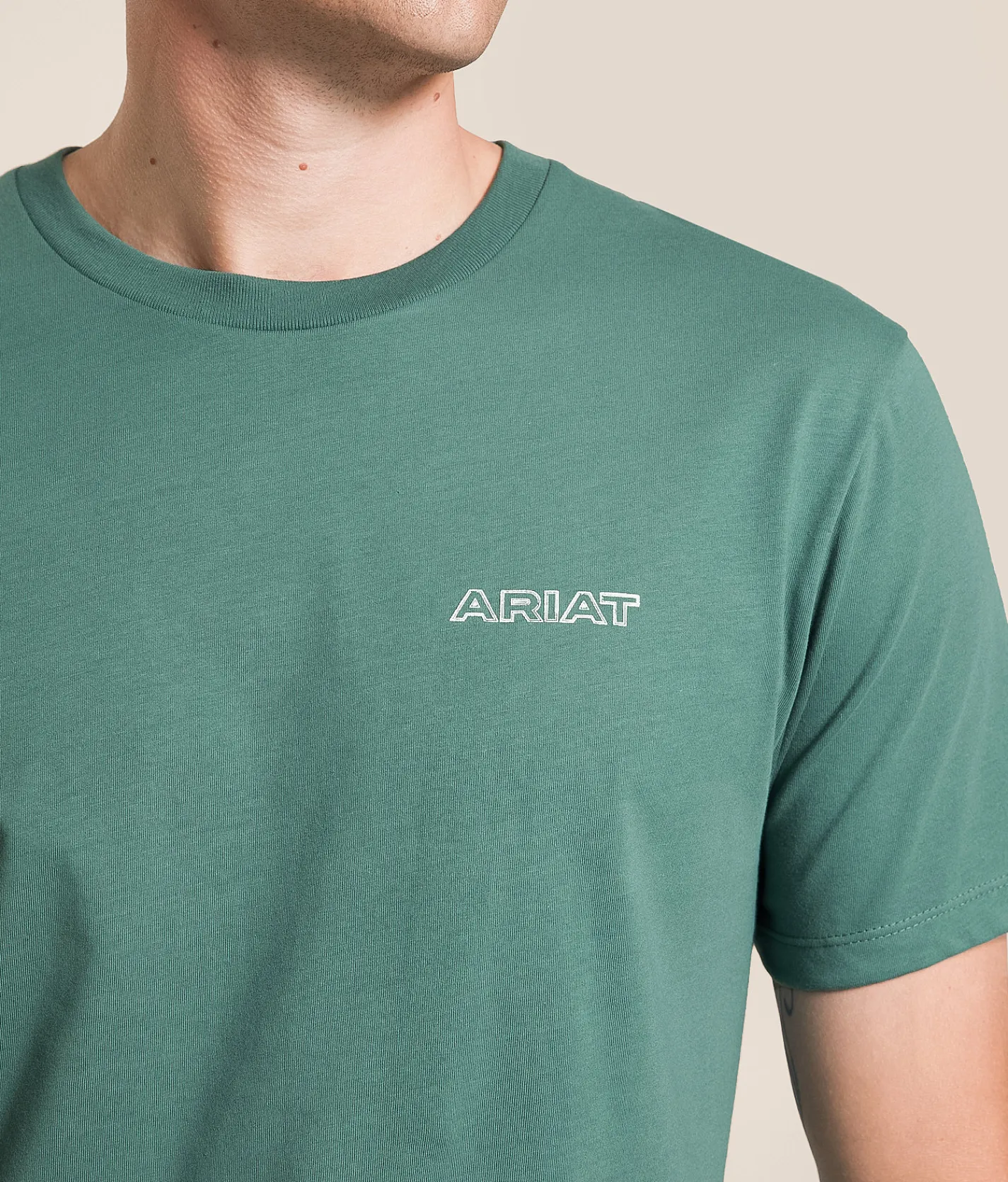 Ariat Chalk Diamond Patriot T-Shirt Silver Pine Online