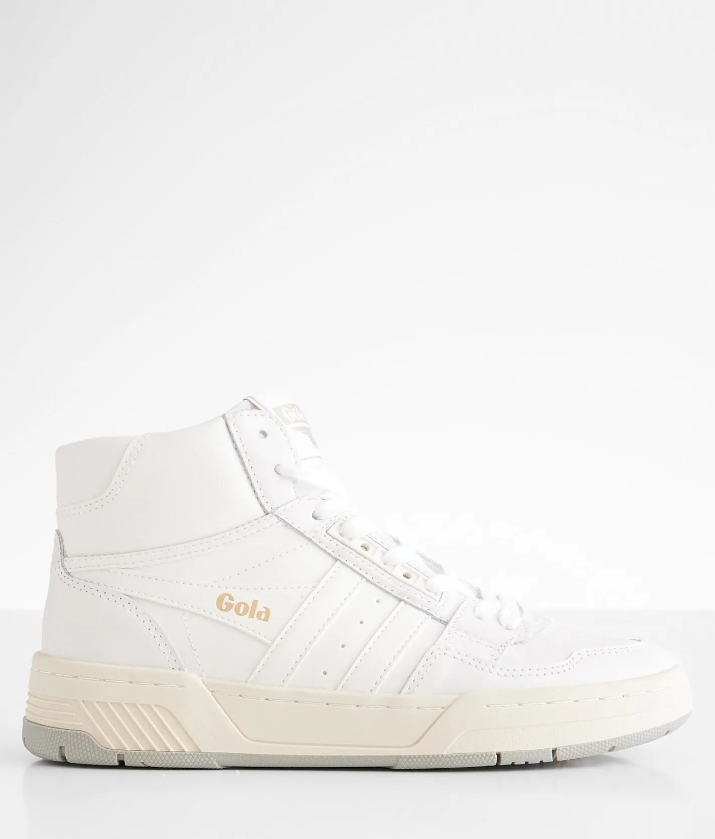 Gola® Challenge Hi Leather Sneaker White White White Clearance