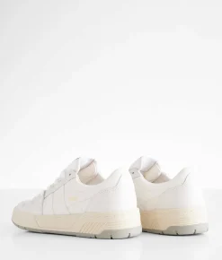 Shoes | Gola® Challenge Leather Sneaker White White White