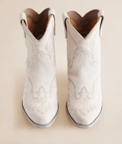 Ariat Chandler Leather Western Boot Cloud White New