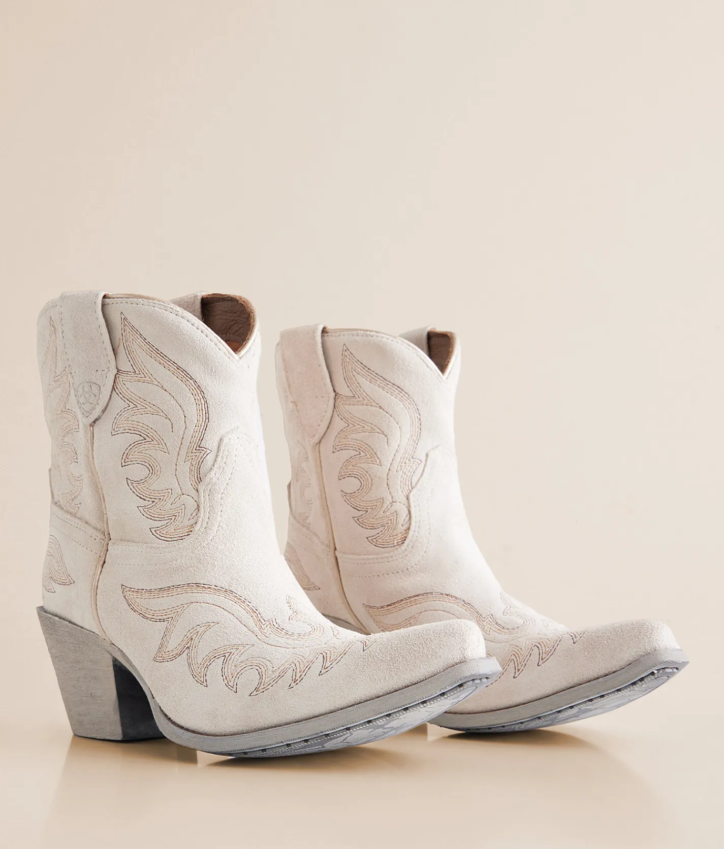 Ariat Chandler Leather Western Boot Cloud White New