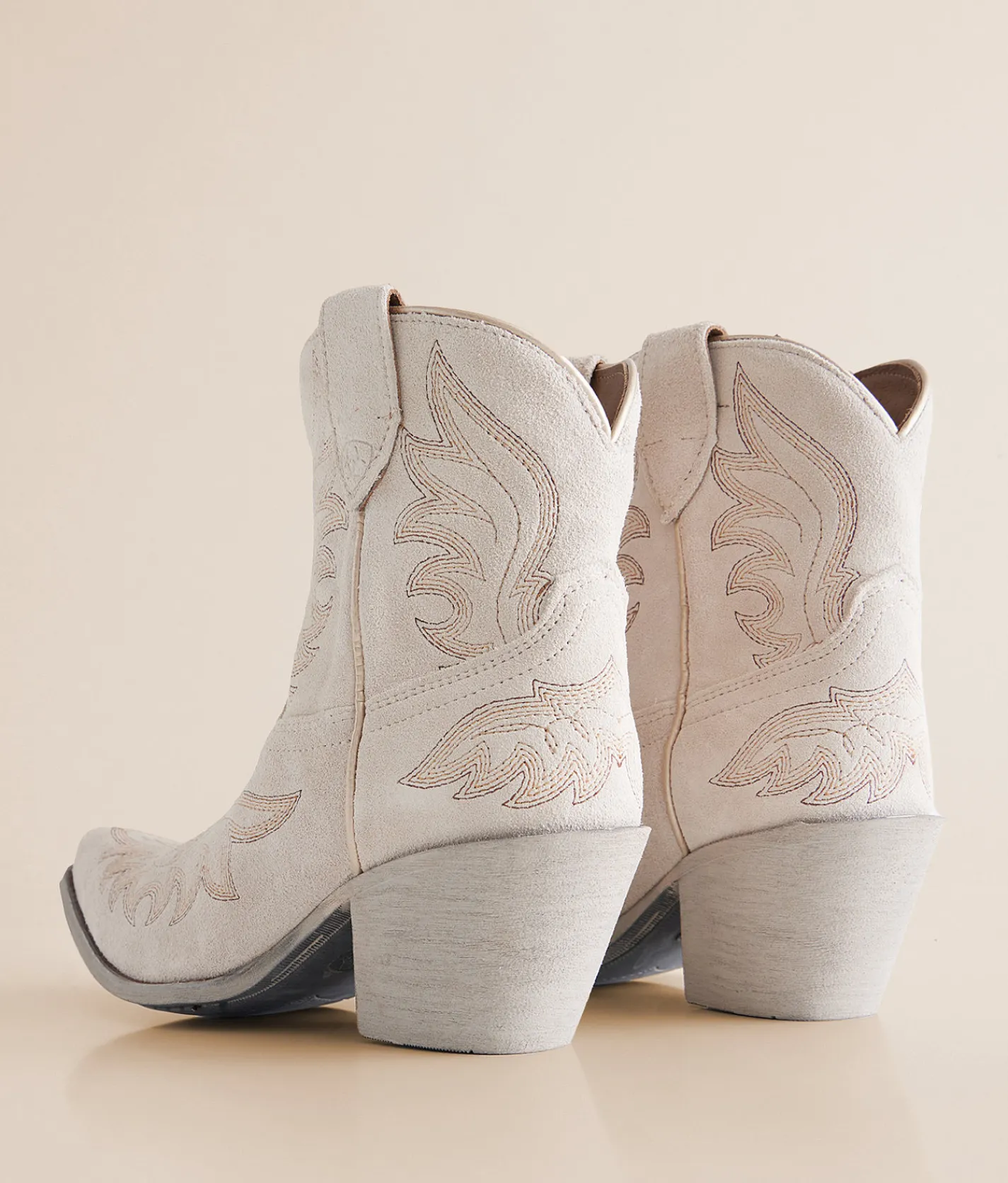 Ariat Chandler Leather Western Boot Cloud White New