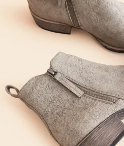 Shoes | Very G Charlene Western Ankle Boot Grey