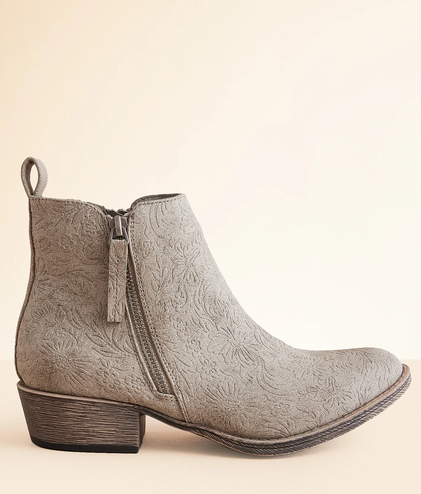 Shoes | Very G Charlene Western Ankle Boot Grey