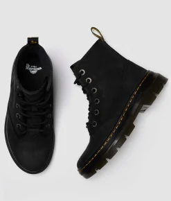 Shoes | Dr. Martens Charlie Chukka Leather Ankle Boot Black Milled Nubuck