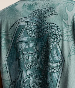 Tops|Graphic T-Shirts | Affliction Charred Harvest T-Shirt Trellis Reactive