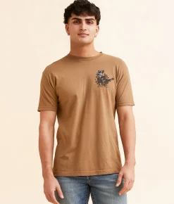 Freedom Ranch Charro Card T-Shirt Timberwolf Sale
