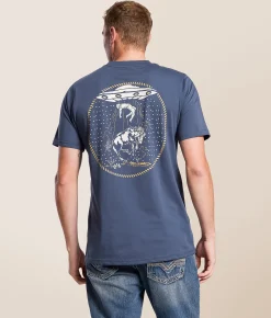 Tops|Graphic T-Shirts | Sendero Provisions Co. Charros & Aliens T-Shirt Navy