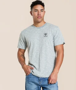Tops|Graphic T-Shirts | Veece Charted T-Shirt Dark Teal Proslub