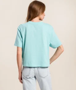Salty Crew Charter Skimmer T-Shirt Aquamarine