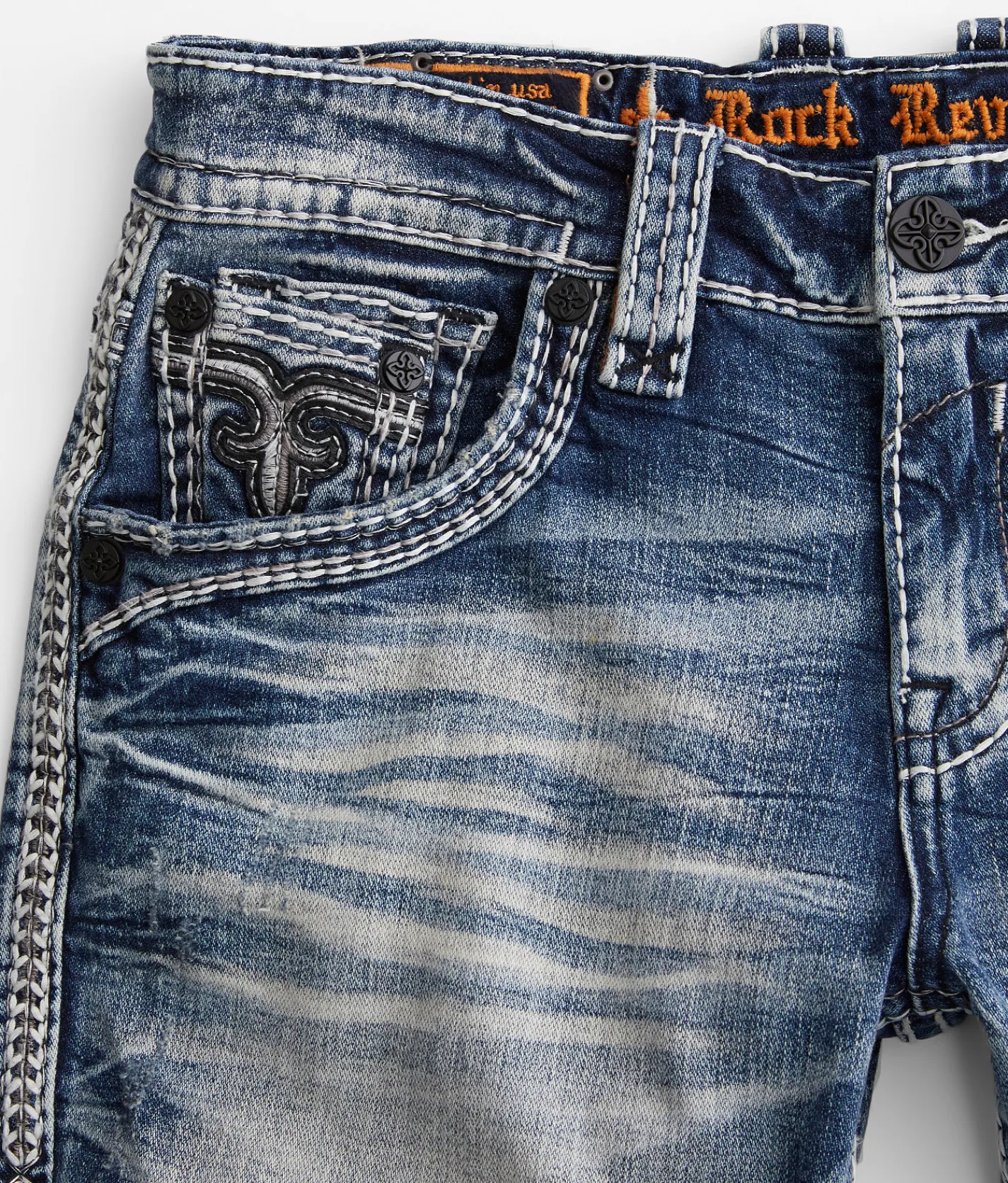 Rock Revival Jeans|Bottoms | Rock Revival Chason Slim Straight Stretch Jean Chason SJ200